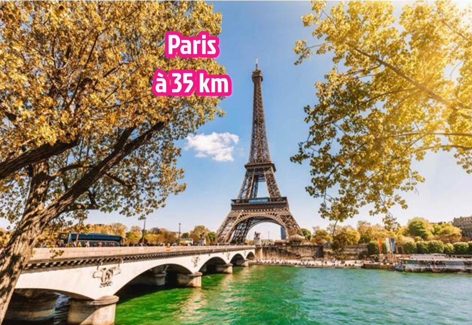 F3 De 60M2 A 5 Min De Disneyland, Proche Paris Montévrain Extérieur photo